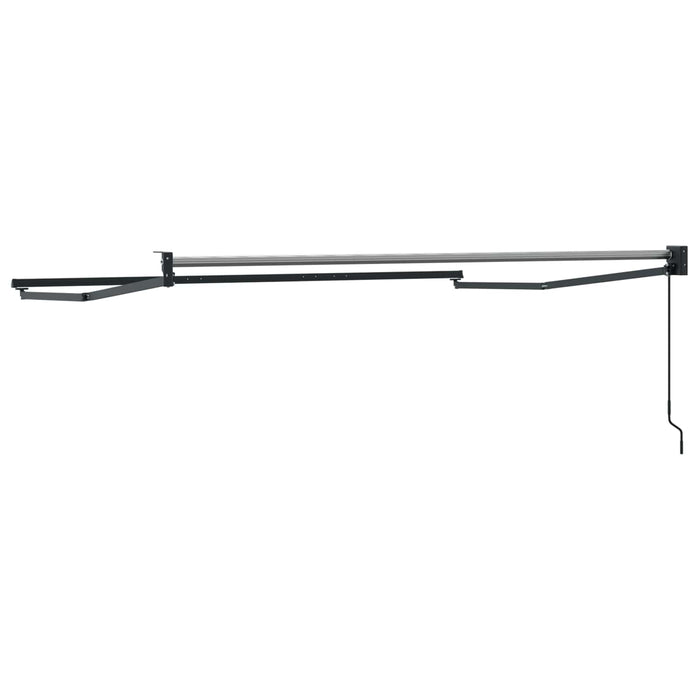 Cadru pentru cort retractabil manual Antracit 2,5 x 2 m - WALTI WALTI