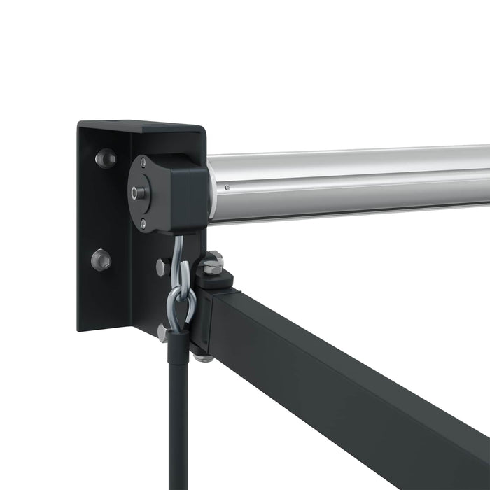 Cadru pentru cort retractabil manual Antracit 3 x 2 m Aluminiu - WALTI WALTI