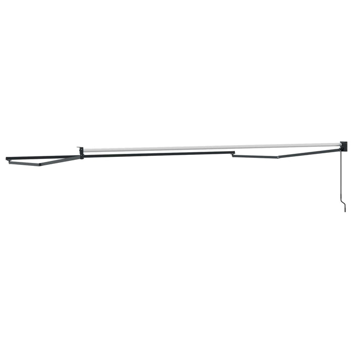 Cadru pentru cort retractabil manual Antracit 4 x 2 m Aluminiu - WALTI WALTI