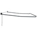 Cadru pentru cort retractabil manual Antracit 4 x 2 m Aluminiu - WALTI WALTI
