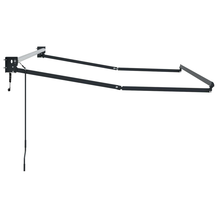 Cadru copertină retractabil electric Antracit 3,5 x 2 m - WALTI WALTI
