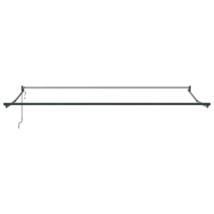 Cadru copertină retractabil electric Antracit 4 x 2 m Aluminiu - WALTI WALTI