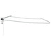 Cadru copertină retractabil electric Alb 4 x 2 m Aluminiu - WALTI WALTI