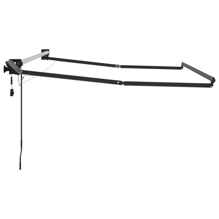 Cadru copertină retractabil electric Antracit 2,5 x 2 m - WALTI WALTI