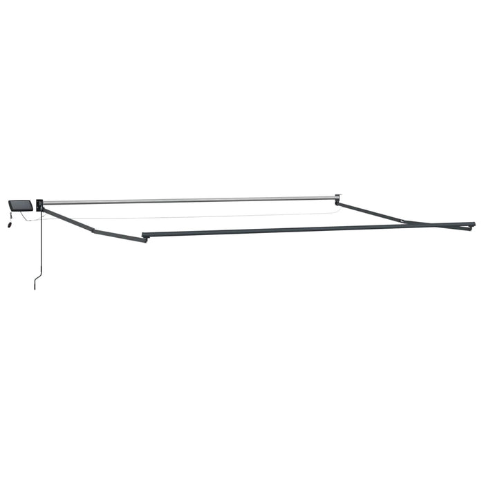 Cadru copertină retractabil electric Antracit 4,5 × 3 m - WALTI WALTI