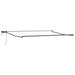 Cadru copertină retractabil electric Antracit 4,5 × 3 m - WALTI WALTI