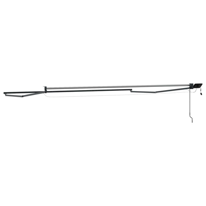Cadru copertină retractabil electric Antracit 4,5 × 3 m - WALTI WALTI
