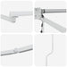 Cadru copertină retractabil electric Alb 4,5 × 3 m Aluminiu - WALTI WALTI