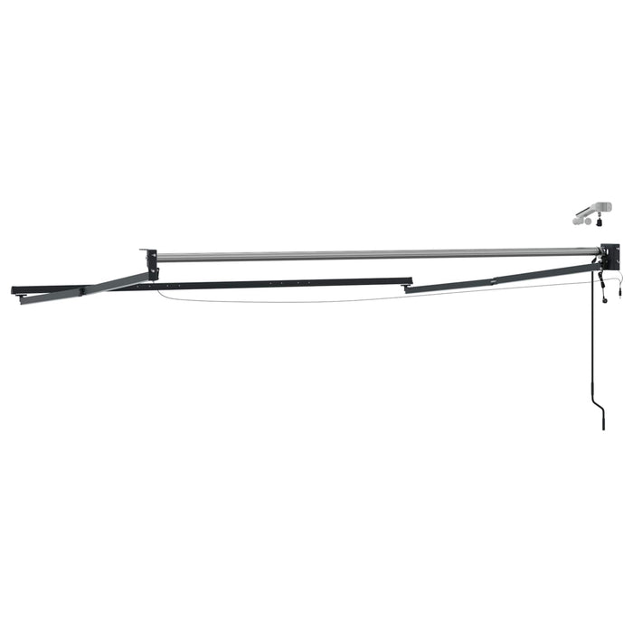 Cadru copertină retractabil electric Antracit 3,5 x 2,5 m - WALTI WALTI