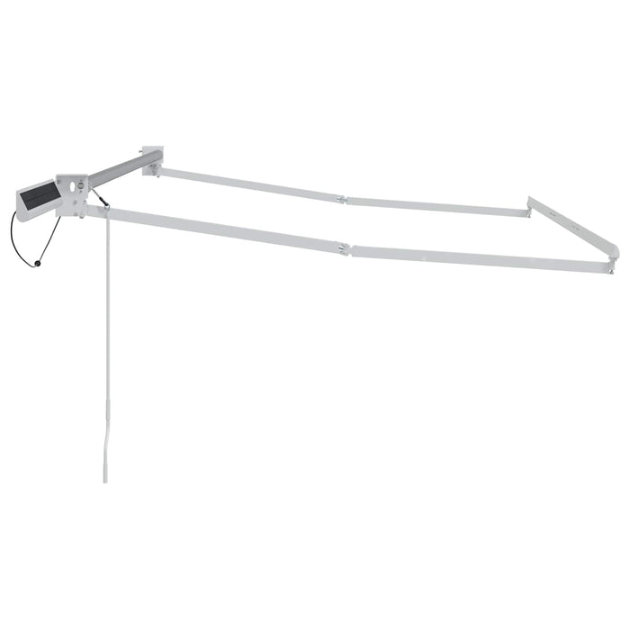 Cadru copertină retractabil electric Alb 2,5 x 2 m Oțel - WALTI WALTI