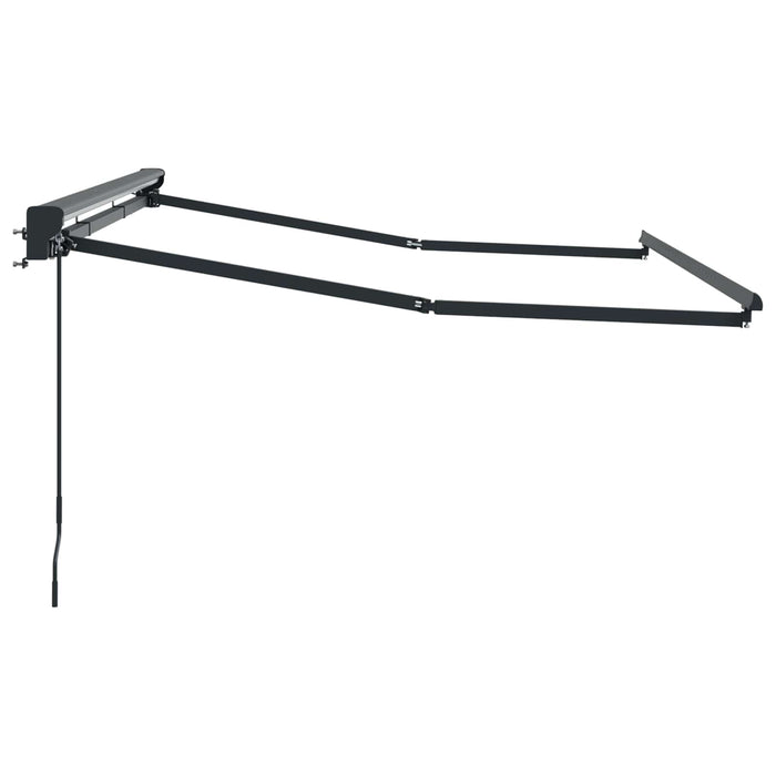 Cadru de copertină manuală Ajustabil Antracit 3 x 2 m Oțel - WALTI WALTI