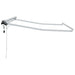 Cadru manual de marchiză cu LED-uri Alb 3 x 2 m Aluminiu - WALTI WALTI