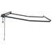 Cadru manual de marchiză cu LED-uri Antracit 2,5 x 2 m Aluminiu - WALTI WALTI