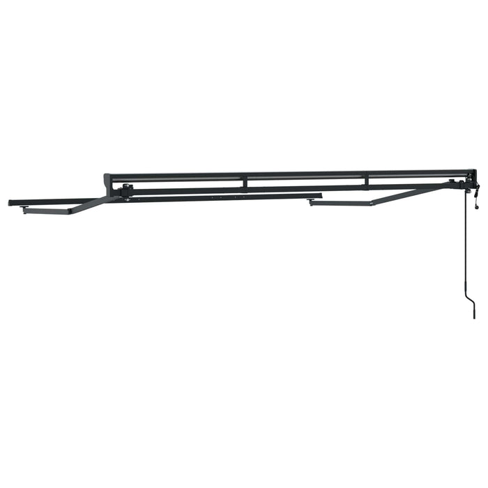 Cadru copertină retractabil electric Antracit 3 x 2 m Oțel - WALTI WALTI