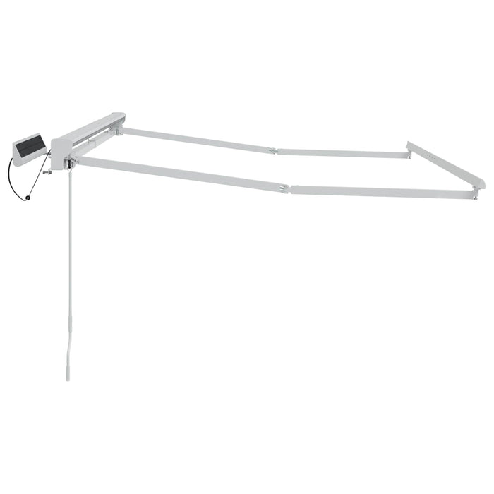 Cadru copertină retractabil electric Alb 3 x 2 m Oțel - WALTI WALTI