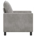 Canapea Gri deschis 76 x 81 x 87,5 cm Catifea - WALTI WALTI