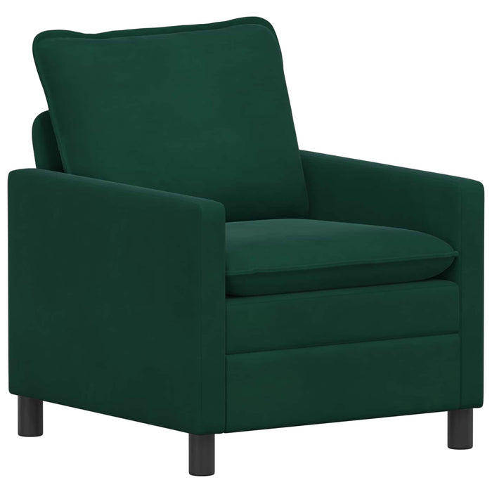 Canapea Verde închis 76 x 81 x 87,5 cm Catifea - WALTI WALTI