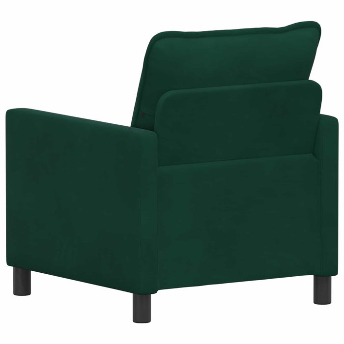 Canapea Verde închis 76 x 81 x 87,5 cm Catifea - WALTI WALTI
