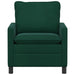 Canapea Verde închis 76 x 81 x 87,5 cm Catifea - WALTI WALTI