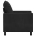 Canapea Negru 76 x 81 x 87,5 cm Catifea - WALTI WALTI