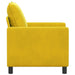Canapea Galben 76 x 81 x 87,5 cm Catifea - WALTI WALTI