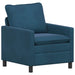 Canapea albastru 76 x 81 x 87,5 cm Catifea - WALTI WALTI