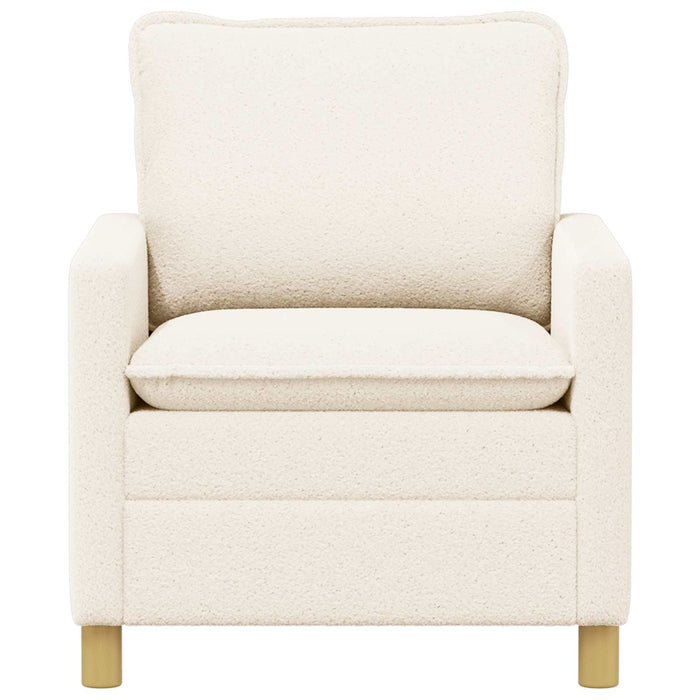 Canapea Crem 76 x 81 x 87,5 cm Țesătură WALTI