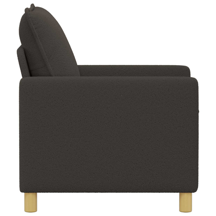 Canapea Gri închis 76 x 81 x 87,5 cm Țesătură WALTI