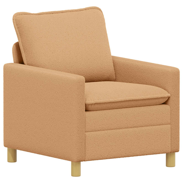 Canapea Bej 76 x 81 x 87,5 cm Țesătură WALTI