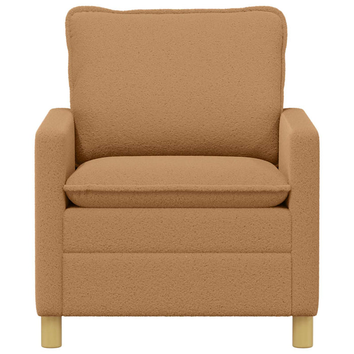 Canapea Bej 76 x 81 x 87,5 cm Țesătură WALTI