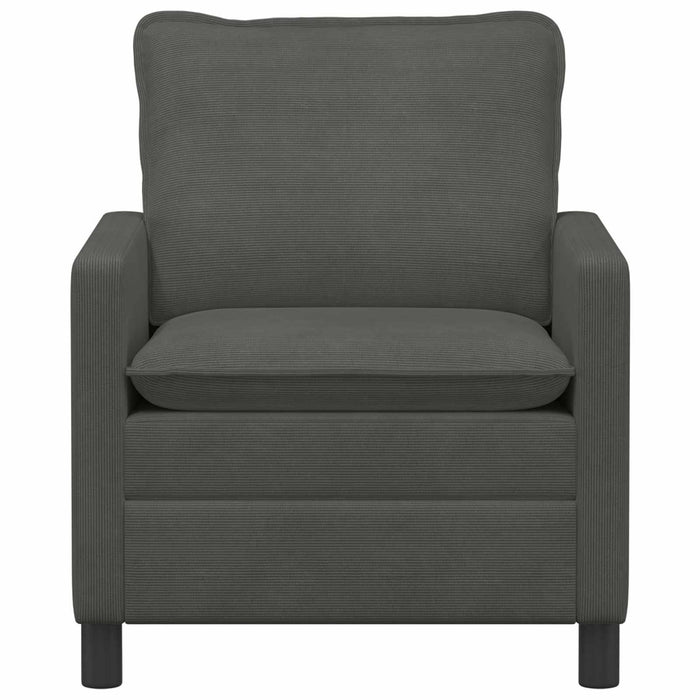 Canapea Gri închis 76 x 81 x 87,5 cm Țesătură - WALTI WALTI