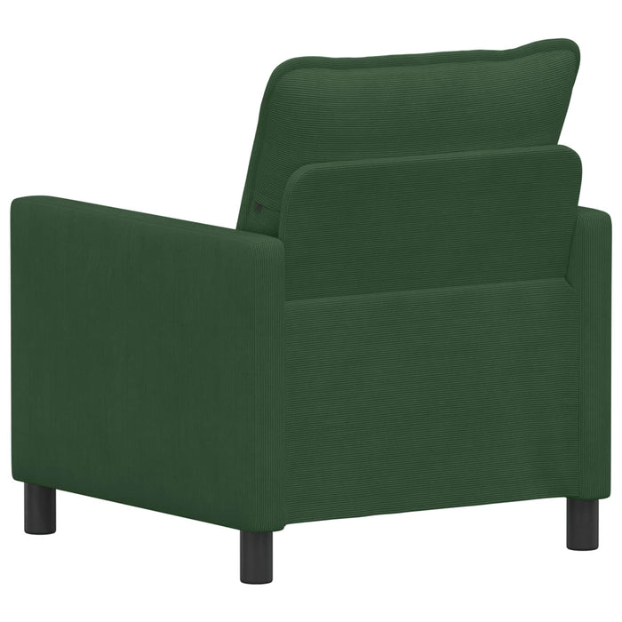Canapea Verde Junglă 76 x 81 x 87,5 cm Țesătură - WALTI WALTI