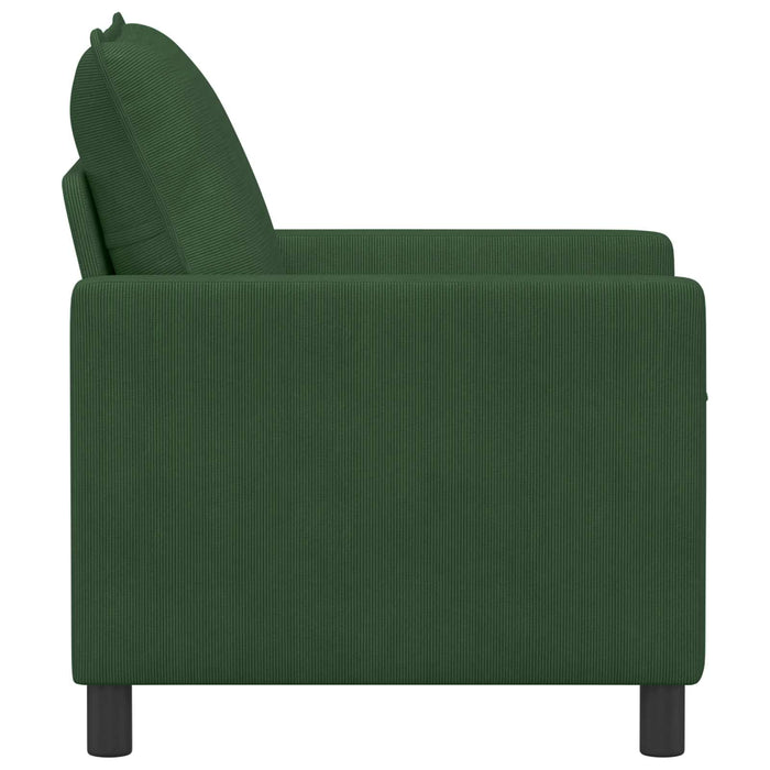 Canapea Verde Junglă 76 x 81 x 87,5 cm Țesătură - WALTI WALTI