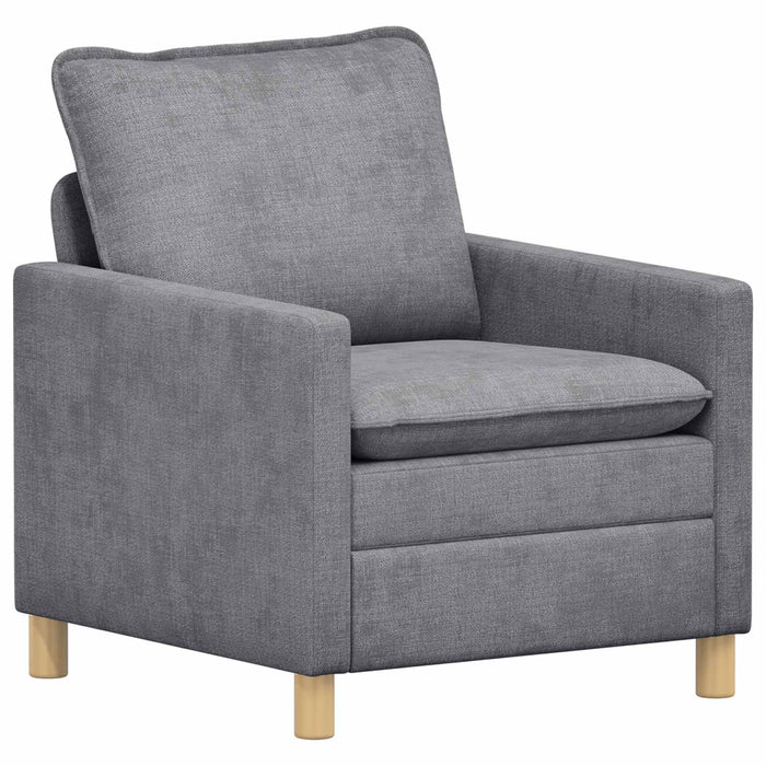 Canapea Gri deschis 76 x 81 x 87,5 cm Poliester - WALTI WALTI