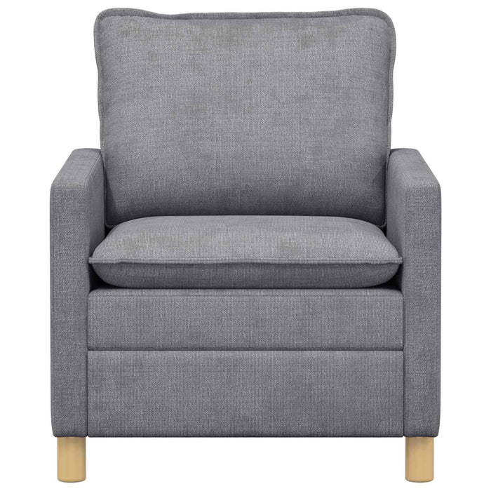 Canapea Gri deschis 76 x 81 x 87,5 cm Poliester - WALTI WALTI