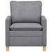 Canapea Gri deschis 76 x 81 x 87,5 cm Poliester - WALTI WALTI