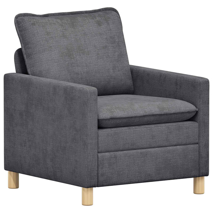 Canapea Gri închis 76 x 81 x 87,5 cm Poliester WALTI