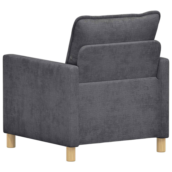 Canapea Gri închis 76 x 81 x 87,5 cm Poliester WALTI