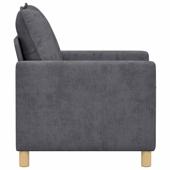 Canapea Gri închis 76 x 81 x 87,5 cm Poliester WALTI