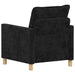Canapea Negru 76 x 81 x 87,5 cm Poliester - WALTI WALTI