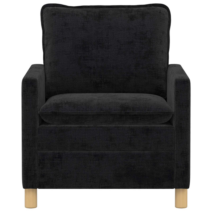 Canapea Negru 76 x 81 x 87,5 cm Poliester - WALTI WALTI