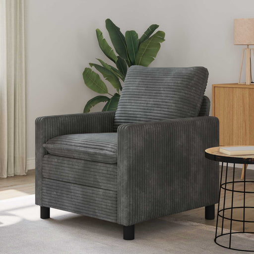 Canapea Gri deschis 76 x 81 x 87,5 cm Poliester - WALTI WALTI
