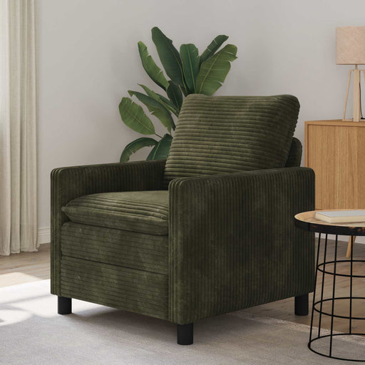 Canapea Verde 76 x 81 x 87,5 cm Poliester - WALTI WALTI
