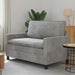 Canapea Gri deschis 126 x 81 x 87,5 cm Catifea - WALTI WALTI