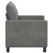 Canapea Gri închis 126 x 81 x 87,5 cm Catifea - WALTI WALTI