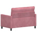 Canapea Roz 126 x 81 x 87,5 cm Catifea - WALTI WALTI