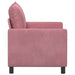 Canapea Roz 126 x 81 x 87,5 cm Catifea - WALTI WALTI