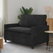 Canapea Negru 126 x 81 x 87,5 cm Catifea - WALTI WALTI