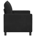 Canapea Negru 126 x 81 x 87,5 cm Catifea - WALTI WALTI