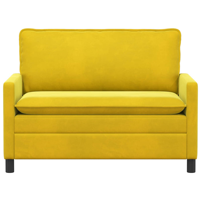 Canapea Galben 126 x 81 x 87,5 cm Catifea - WALTI WALTI